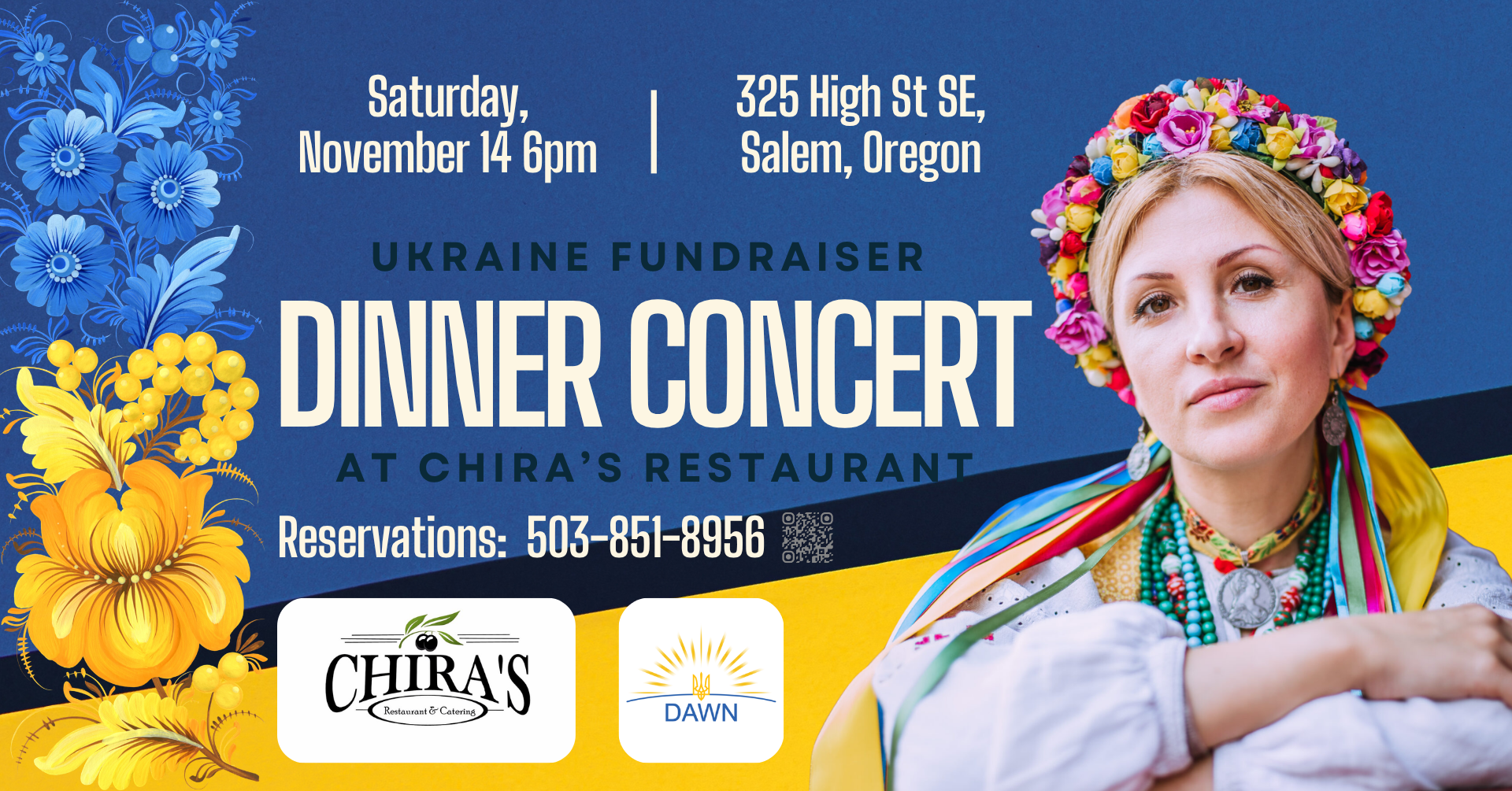 Chira Nov 14th dinner concert Chira Nov 14th dinner concert